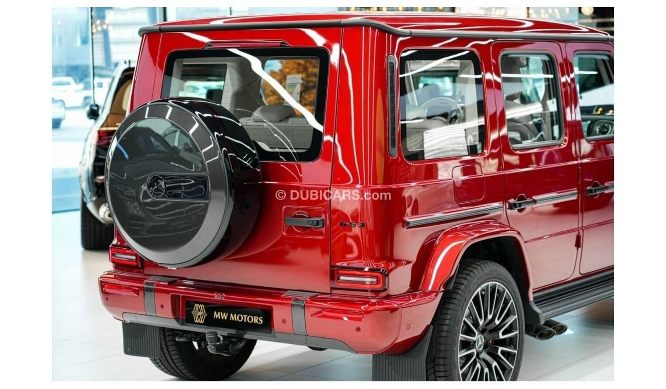 مرسيدس بنز G 63 AMG Mercedes-Benz G63 | 2025 GCC 0km | Agency Warranty | AMG | 22 Inch Rims | Double Night Package