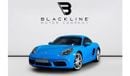 Porsche 718 Cayman Std 2.0L A/T 2023 Porsche Cayman, 2028 Porsche Warranty, Full Service History, Low KMs, GCC