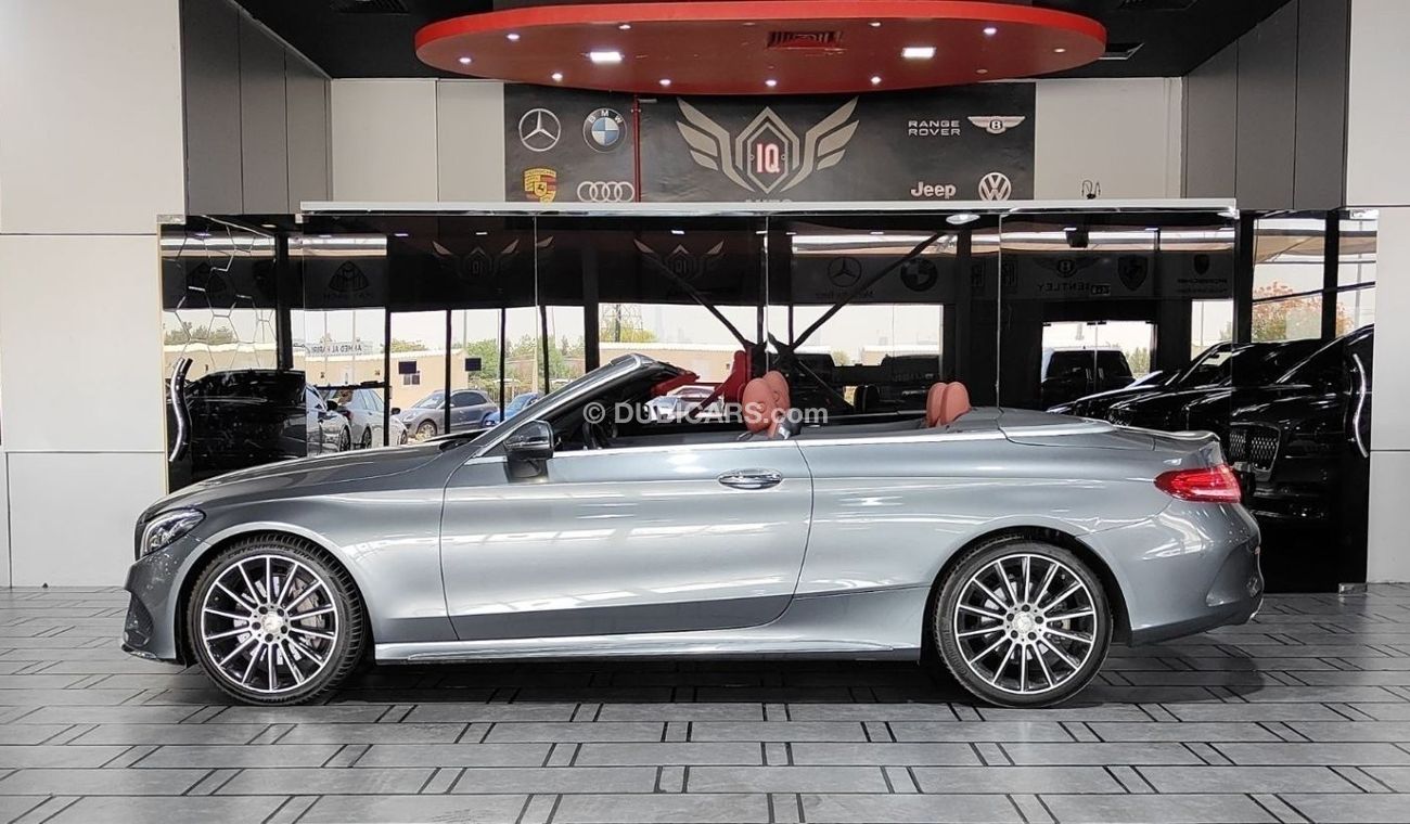 Mercedes-Benz C 300 AMG Pack AED 1,999 P.M | 2017 C300 CONVERTIBLE COUPE  AMG | UNDER WARRANTY | GCC | 360 CAMERAS