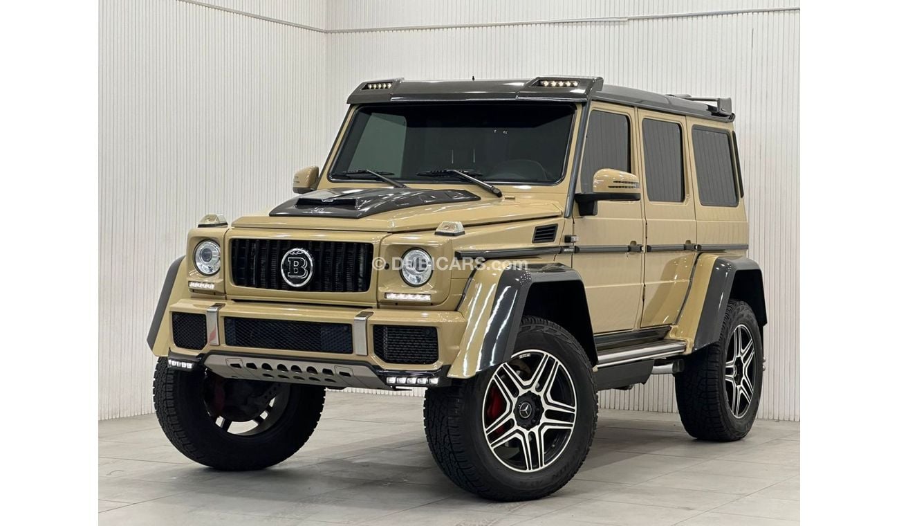 مرسيدس بنز G 500 4X4² Brabus 2016 Mercedes Brabus G500 4×4², Service History, Carbon Fiber Package, Excellent Condition, G