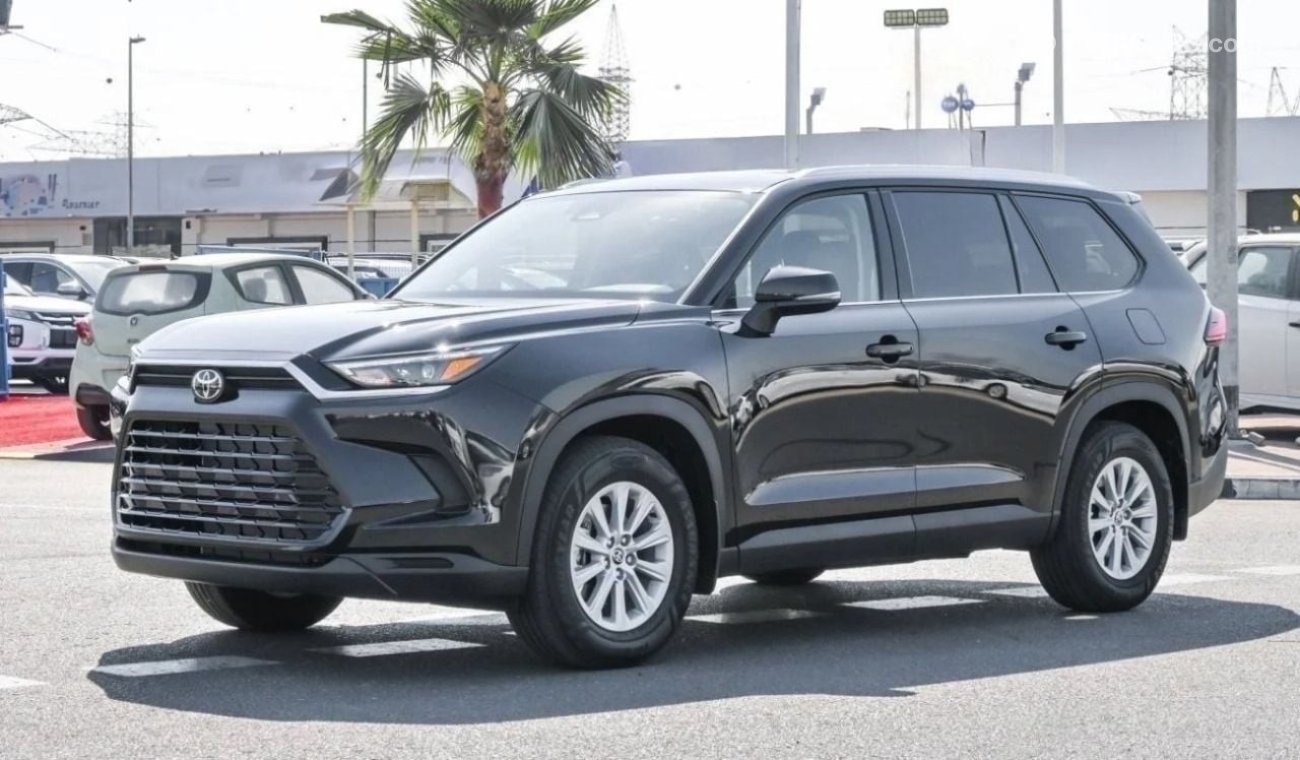 تويوتا جراند هايلاندر Toyota Grand Highlander 2.4T Petrol Black  2024