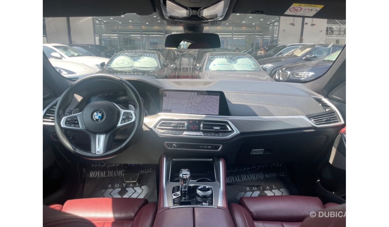 بي أم دبليو X6 40i M سبورت BMW X6 40i X Drive M kit GCC 2021 Under Warranty and Free Service From Agency