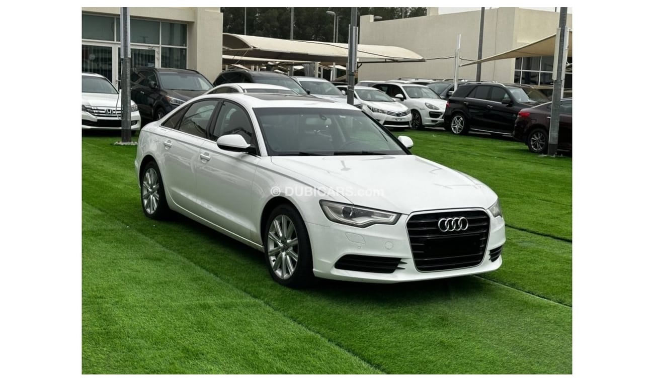 أودي A6 TFSI موديل 2014 GCC CAR PERFECT CONDITION INSIDE AND OUTSIDE FULL OPTION SUN ROOF