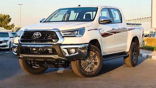 تويوتا هيلوكس SR5 / WIDE BODY /  2.7L V4 PETROL / PUSH START / 4WD / FULL OPTION (CODE # 68074)