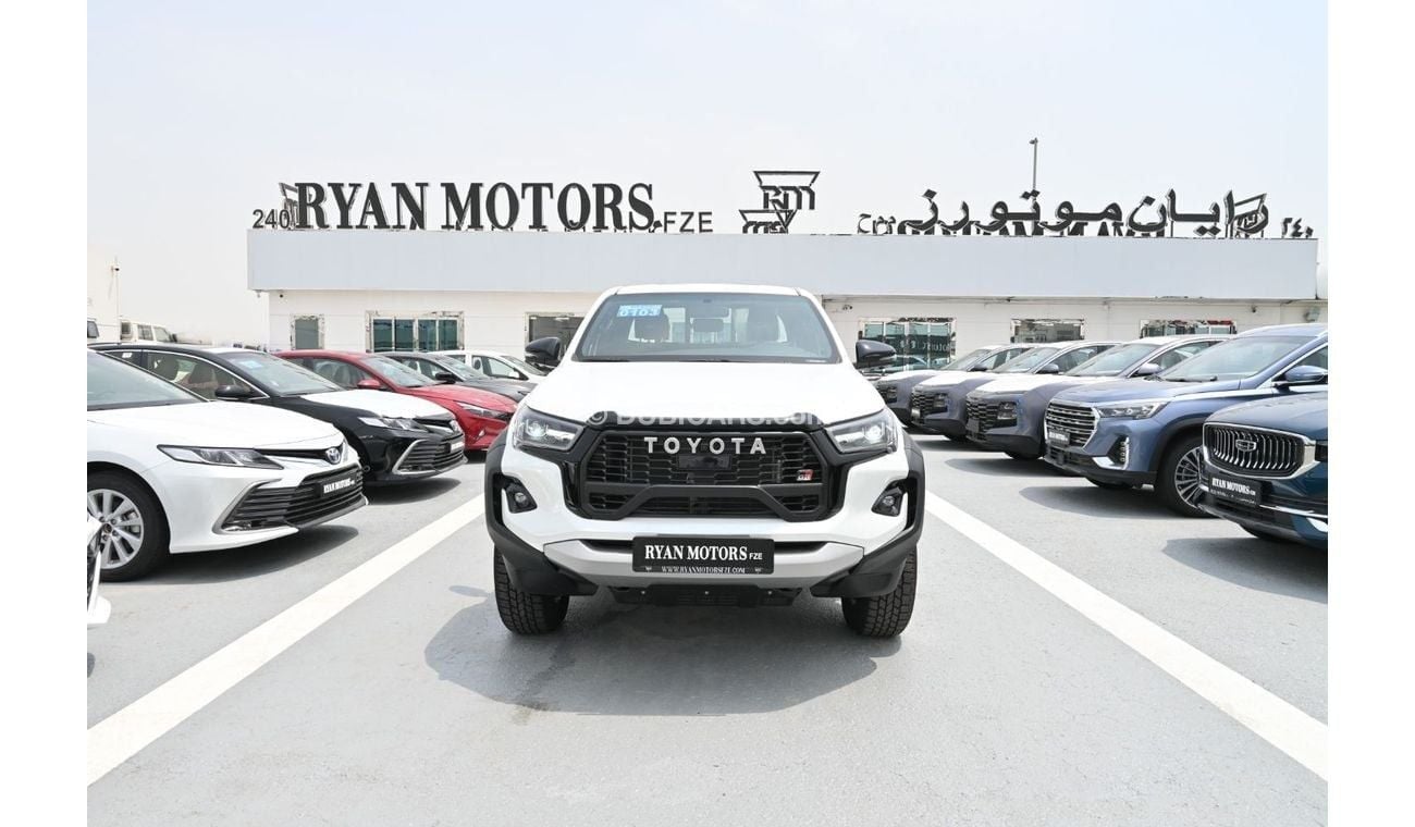 تويوتا هيلوكس GR Sport 2.8L Toyota Hilux GR-Sport 2.8L Diesel 4WD Pickup, Model 2024, Color White (Export Price)