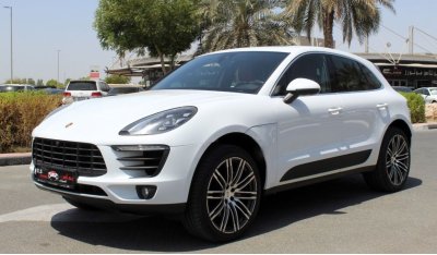 بورش ماكان أس PORSCHE MACAN S 2017 GCC FULL OPTION SINGLE OWNER IN MINT CONDITION