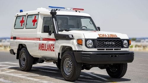 تويوتا لاند كروزر هارد توب Toyota land cruiser Hardtop LC 78 4.2L ambulance MY2024