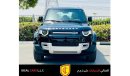 Land Rover Defender LAND ROVER DEFENDER 110 P400 | V6 | GCC SPECS | YEAR 2024 |FLEXIBLE DOWN PAYMENT EMI AED 5700