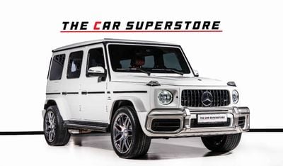 Mercedes-Benz G 63 AMG 2022-MERCEDES BENZ G63 FULLY LOADED-GCC-FSH-DEALER SHIP SERVICE CONTRACT AND WARRANTY AVAILABLE