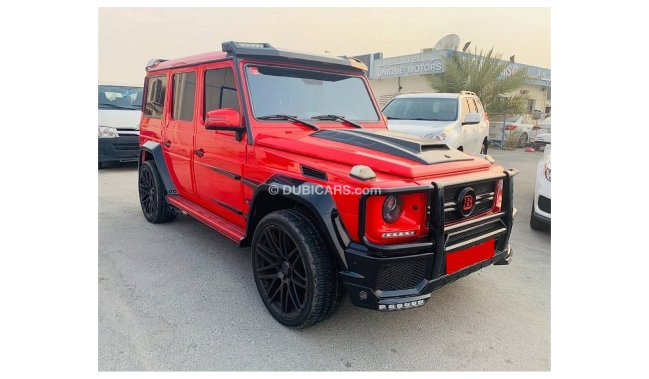 Mercedes-Benz G 63 AMG MERCEDES G63 BRABUS 2014 RED & BLACK