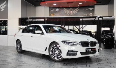 BMW 530i AED 1,900 P.M | 2017 BMW 530i M SPORT 2.0 L | UNDER WARRANTY | SUNROOF