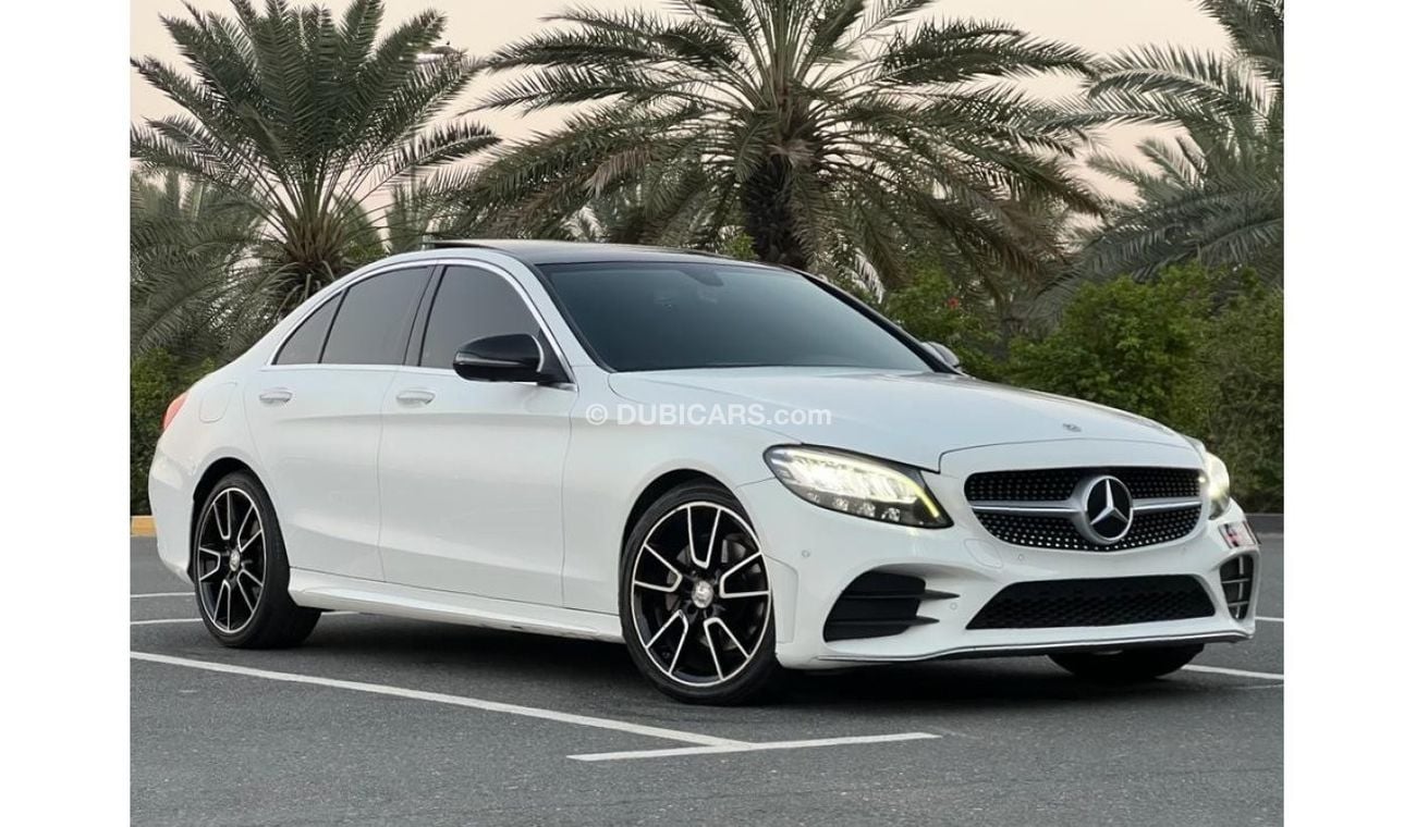 مرسيدس بنز C200 AMG باك AMG مرسيدس بينز سي ٢٠٠   موديل ٢٠١٩  مواصفات خليجية