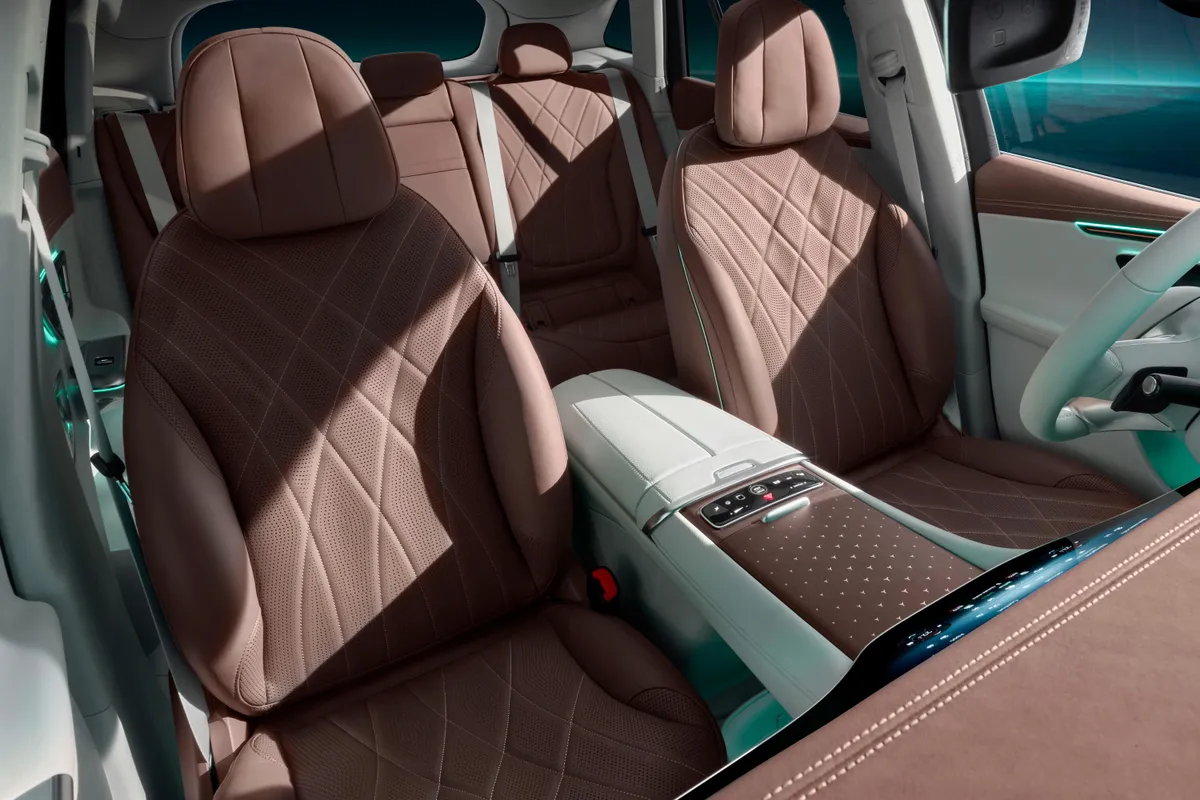 Mercedes-Benz EQE 350 SUV interior - Seats