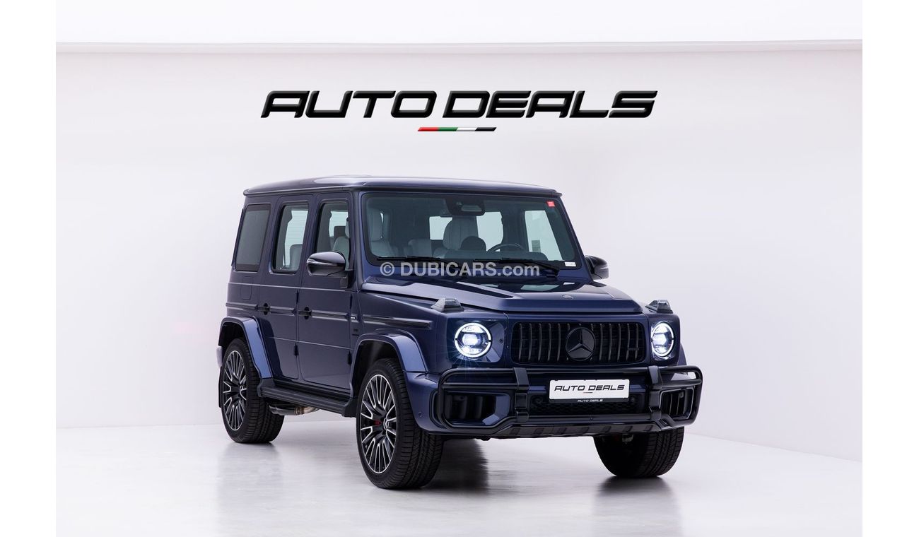 مرسيدس بنز G 63 AMG Manufaktur | GCC Gargash | Warranty | Service Contract | Brand New | 4.0L V8