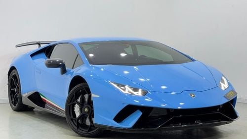 Lamborghini Huracan Performante 2018 Lamborghini Huracan Performante, Warranty, Carbon Fiber Package, Very Low Kms, GCC