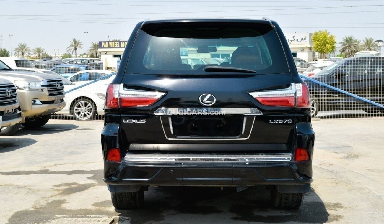 لكزس LX 570 Right hand drive Facelifted to 2018 design imported original condition no accidents