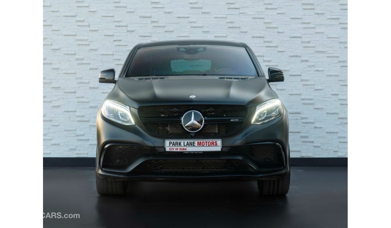 مرسيدس بنز GLE 63 AMG AED 3,460 PM • GLE 63S AMG COUPE • 5.5L BI-TURBO V8 – 585 HP • PRISTINE CONDITION