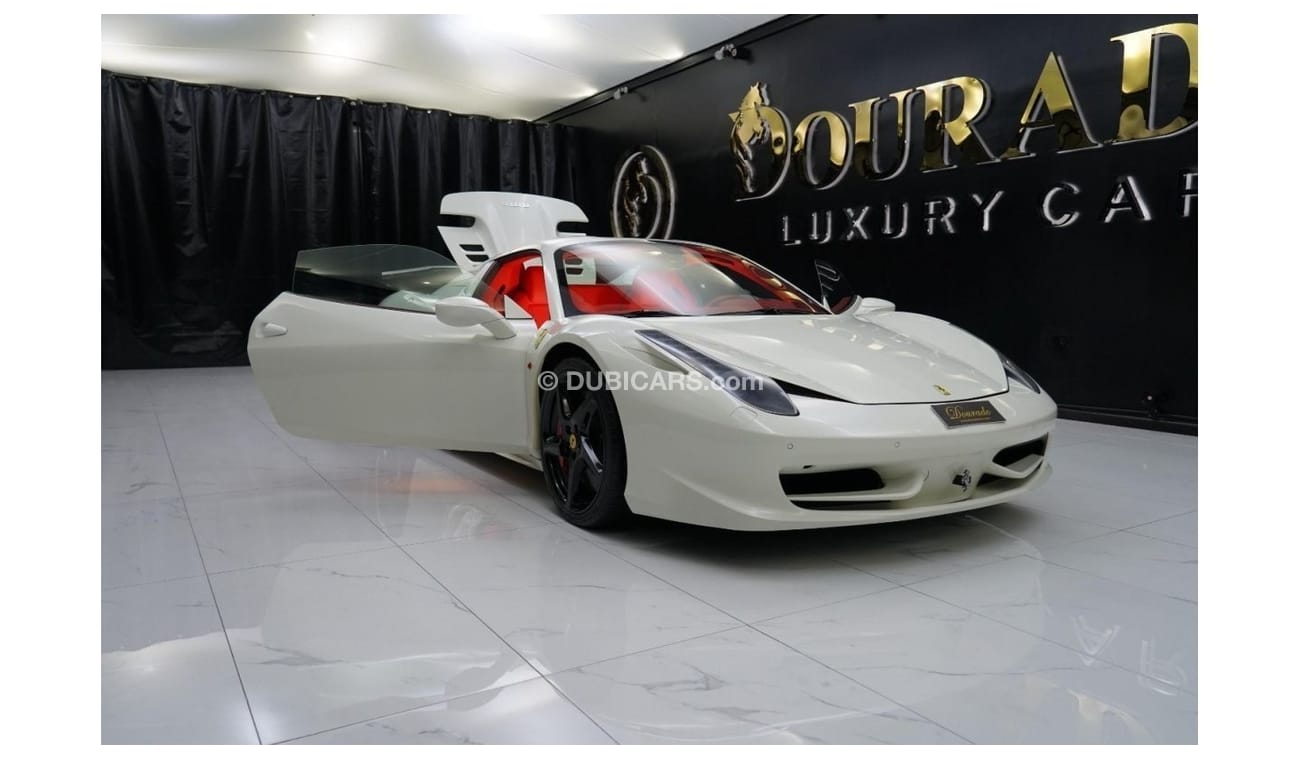 Ferrari 458 Spider | Italia | Type F142 | Used | 2014 | White Bianco Avus | Negotiable Price