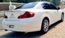 Infiniti G25 INFINITI G25  FULL OPTION GCC 2014