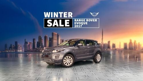 لاند روفر رانج روفر إيفوك AED 1,500 P.M | 2017 RANGE ROVER EVOQUE SE Si4 2.0L | 4WD | GCC | UNDER WARRANTY |