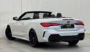 بي أم دبليو M440i xDrive 3.0L 2023 BMW M440i xDrive M-Sport Convertible, Nov 2026 BMW Warranty + Service Pack, Very Lo