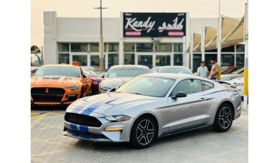 Ford Mustang EcoBoost MONTHLY 1120/- AED | 0% DP | Touch Screen | Leather Seats | Rearview Camera | #39195