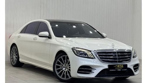 Mercedes-Benz S 450 AMG LWB 3.0L 2018 Mercedes Benz S450 AMG LWB, Warranty, Full Service History, Fully Loaded, GCC