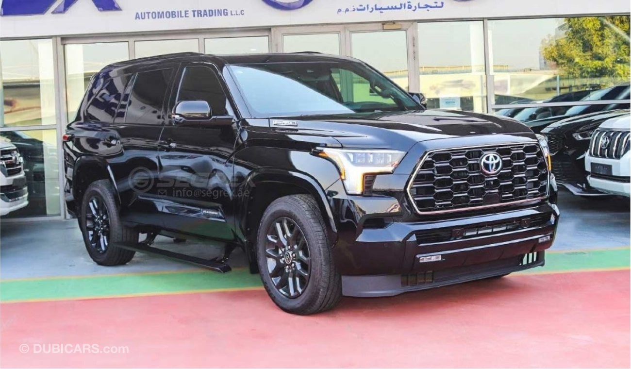 New Toyota Sequoia Platinum, 3.5L Hybrid, 4WD A/T For Export 2023 for