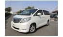 Toyota Alphard TOYOTA ALPHRED VIP  V6 FULL OPTIONS 2012 RIGHT HAND DRIVE