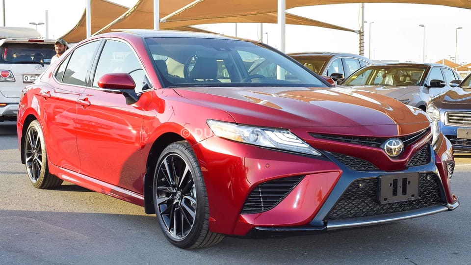 Toyota Camry XSE for sale. Burgundy, 2018