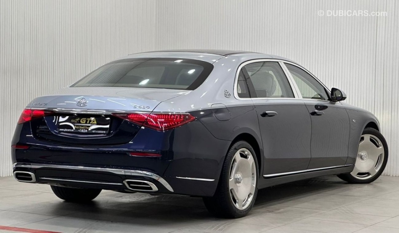 مرسيدس بنز S 680 2023 Mercedes Maybach S680 V12, Nov 2027 Mercedes Warranty, Fully Loaded, Low Kms, GCC