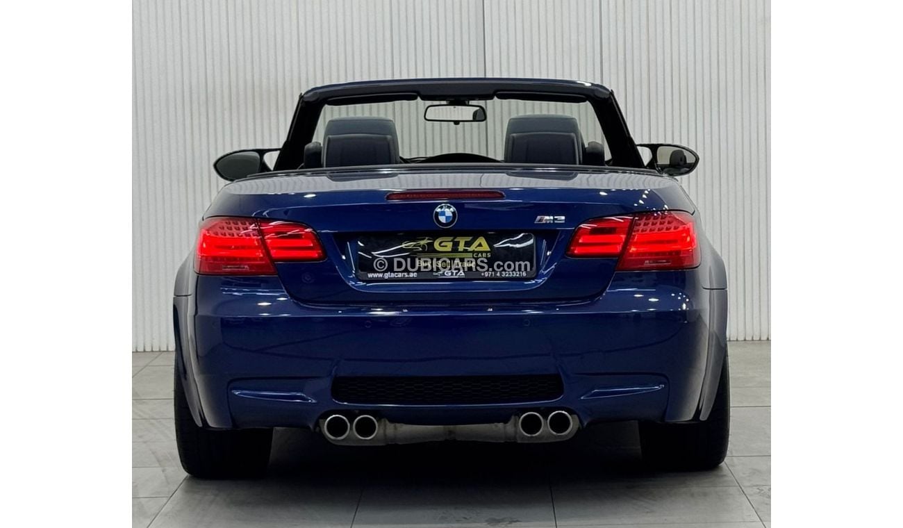 بي أم دبليو M3 2011 BMW M3 Convertible E93 (Lemans Blue Color), Full Service History, Excellent Condition, GCC