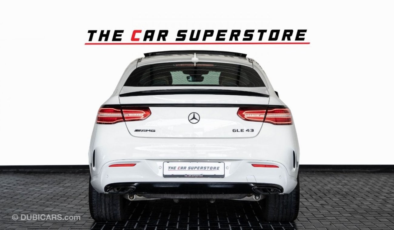 Mercedes-Benz GLE 43 AMG Std 2018 - MERCEDES BENZ GLE 43 AMG - GCC - FULL SERVICE HISTORY - 1 YEAR WARRANTY