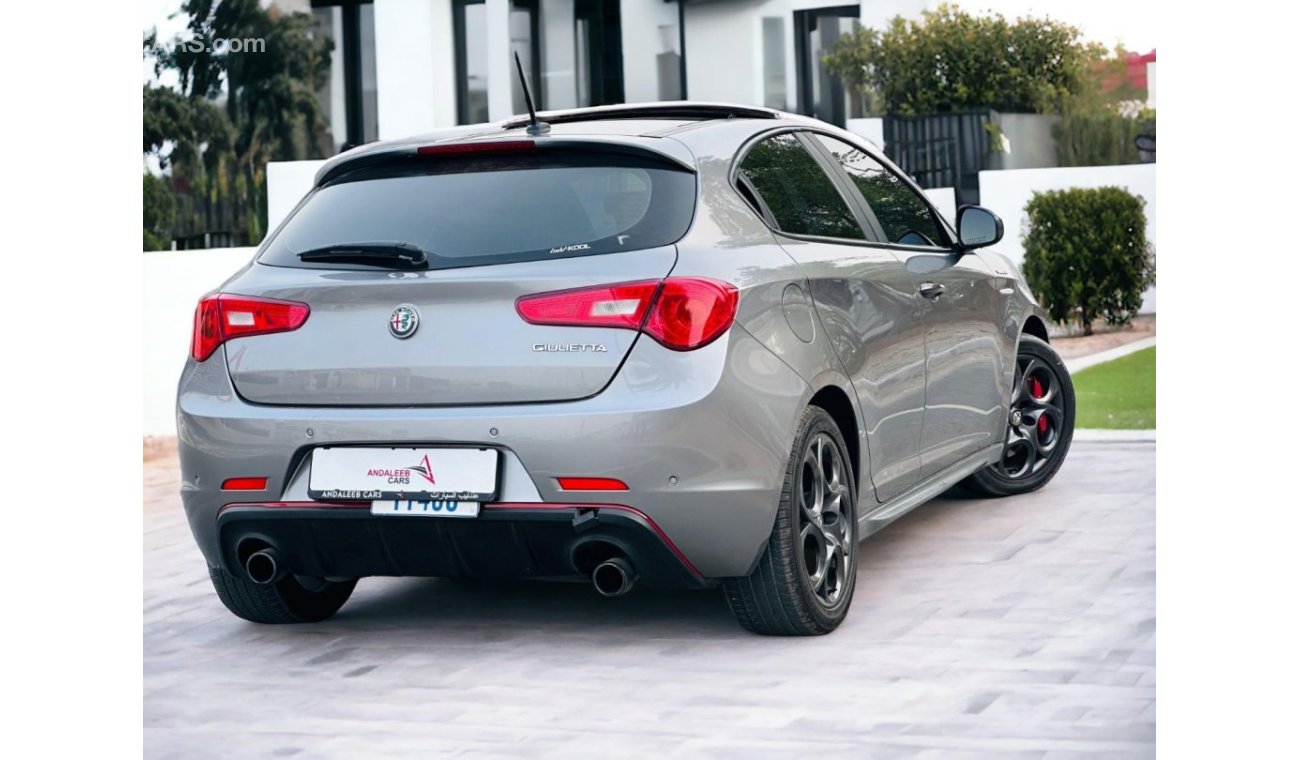 ألفا روميو جوليتا Veloce AED 710 PM | ALFA ROMEO GIULIETTA 1.8 TC I4 | GCC | 0% DP | WELL MAINTAINED | STYLING EXTERIO