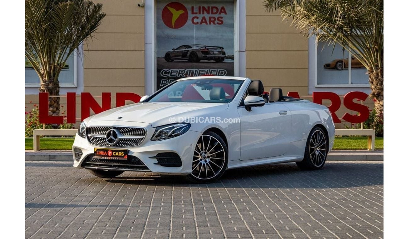 مرسيدس بنز E200 كوبيه Mercedes-Benz E200 Convertible 2018 GCC under Warranty with Flexible Down-Payment.