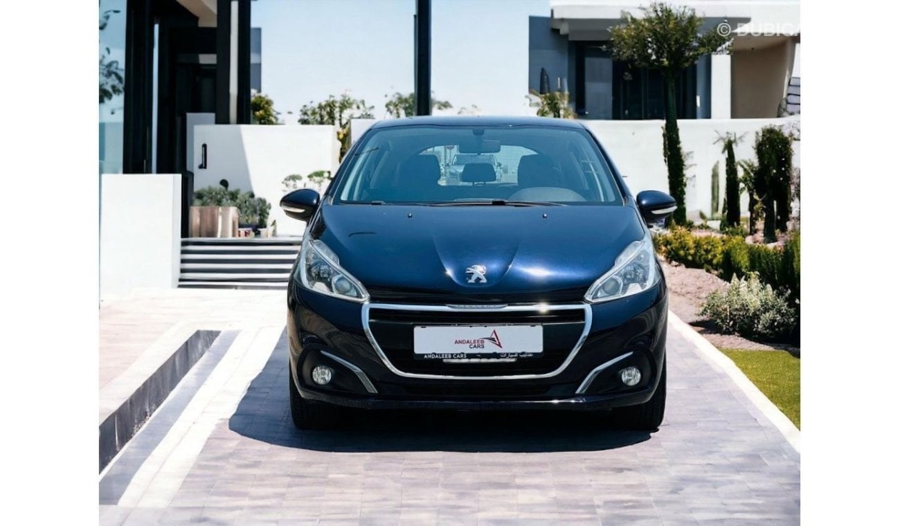 بيجو 208 اكتيف بلس AED 380 PM | PEUGEOT 208 2019 | GCC SPECS |  HATCHBACK | MINT CONDITION |  0% DOWNPAYMENT