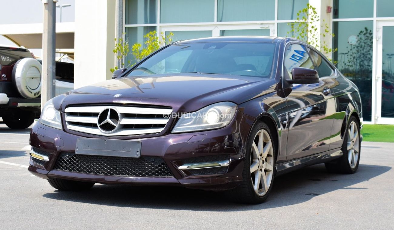 Mercedes-Benz C 200 Coupe With C63 body kit