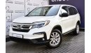 Honda Pilot AED 1119 PM | 3.5L EX 2WD GCC DEALER WARRANTY