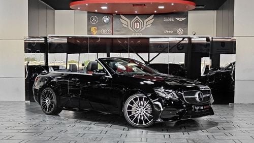 مرسيدس بنز E200 كوبيه AED 2,900 P.M | 2018 MERCEDES-BENZ E 200 AMG KIT COUPE 2.0L | GCC | UNDER WARRANTY