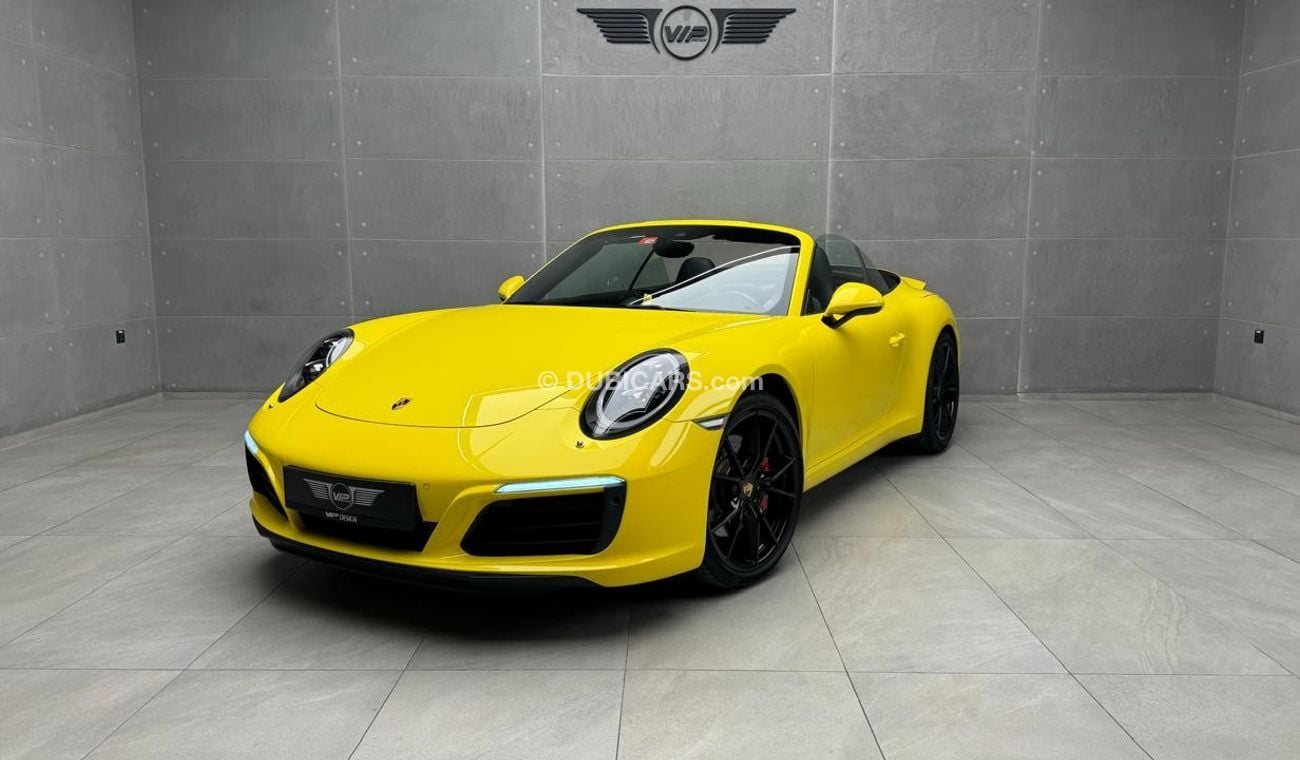 بورش 911 Carrera S 3.8L (400 HP) Convertible 2018 | Convertible | GCC Specs | Extended Agency Warranty | Full