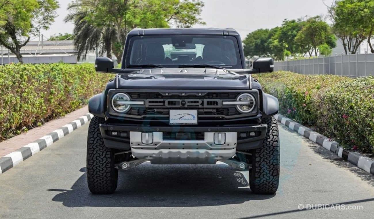 Ford Bronco Raptor V6 3.0L EcoBoost , 2023 GCC , 0Km , With 3 Years or 100K Km Warranty