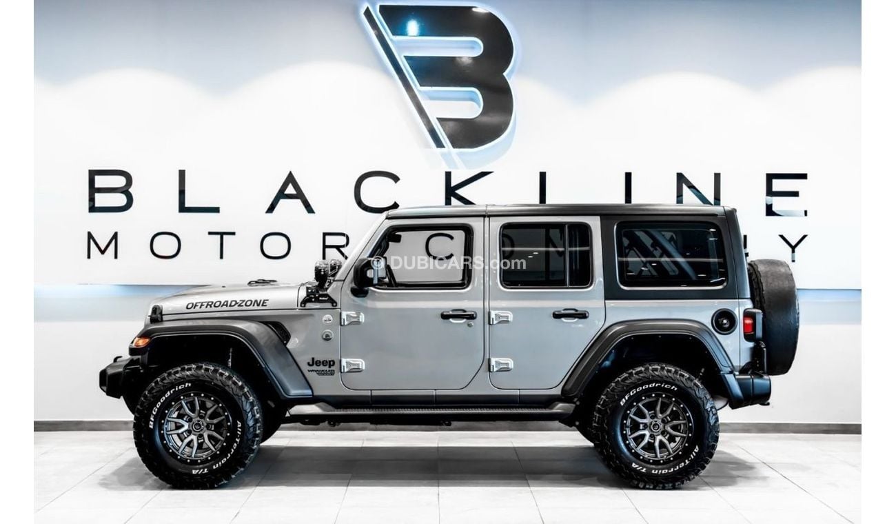 Jeep Wrangler Sahara 2021 Jeep Wrangler Unlimited Sport, 1 Year Warranty, Full Service History, Low Kms, GCC