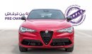 ألفا روميو ستيلفيو Veloce | 2024 | Warranty & Service | Service History | Low Mileage