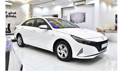 Hyundai Elantra EXCELLENT DEAL for our Hyundai Elantra ( 2023 Model ) in White Color GCC Specs