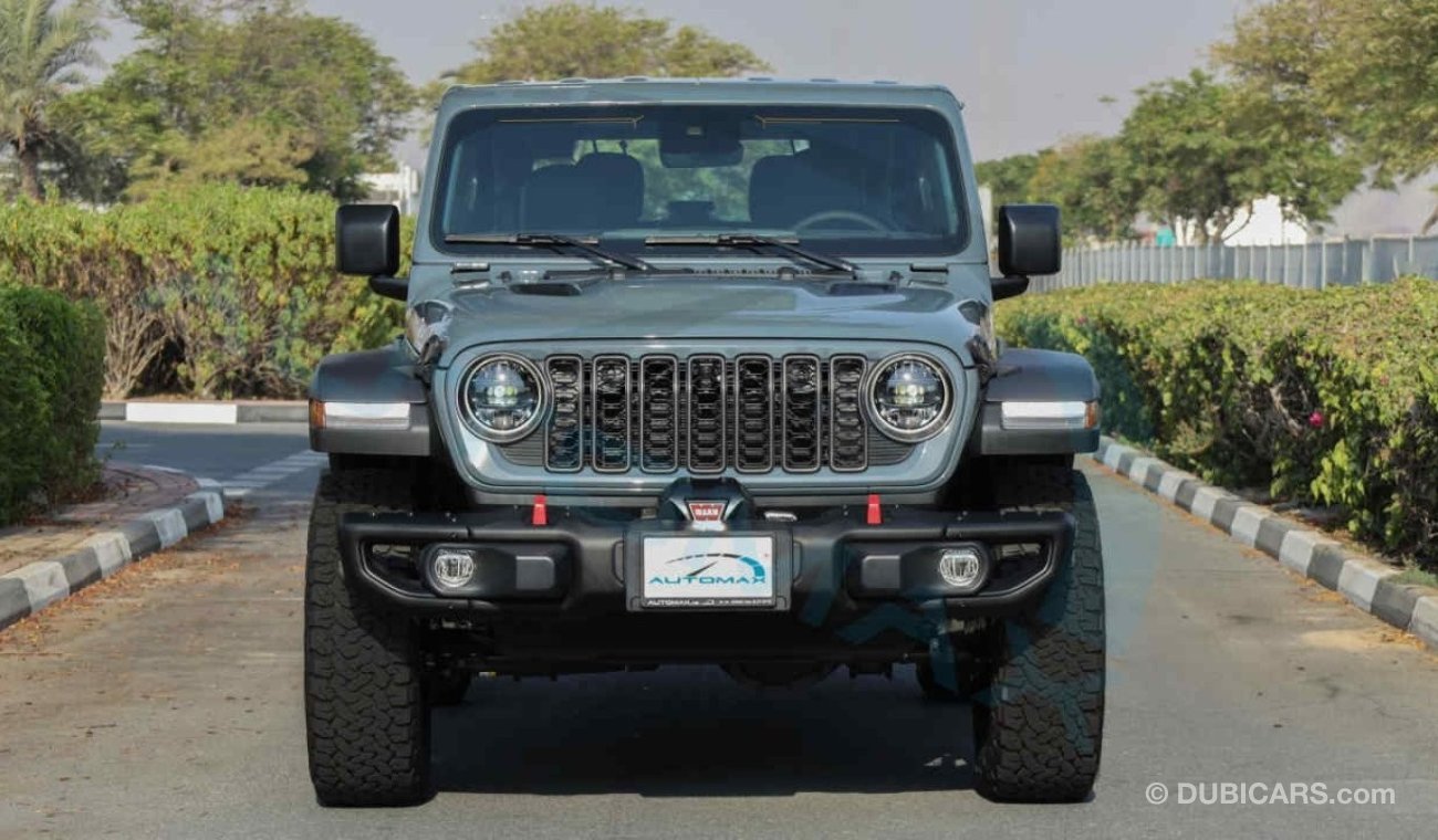 Jeep Wrangler Rubicon V6 3.6L 4X4 , 2024 GCC , 0Km , With 3 Years or 60K Km Warranty @Official Dealer