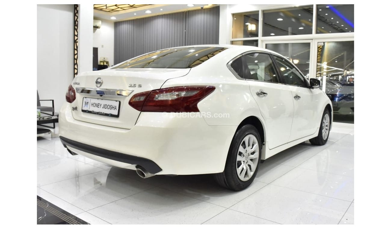 نيسان ألتيما EXCELLENT DEAL for our Nissan Altima 2.5 S ( 2018 Model ) in White Color GCC Specs