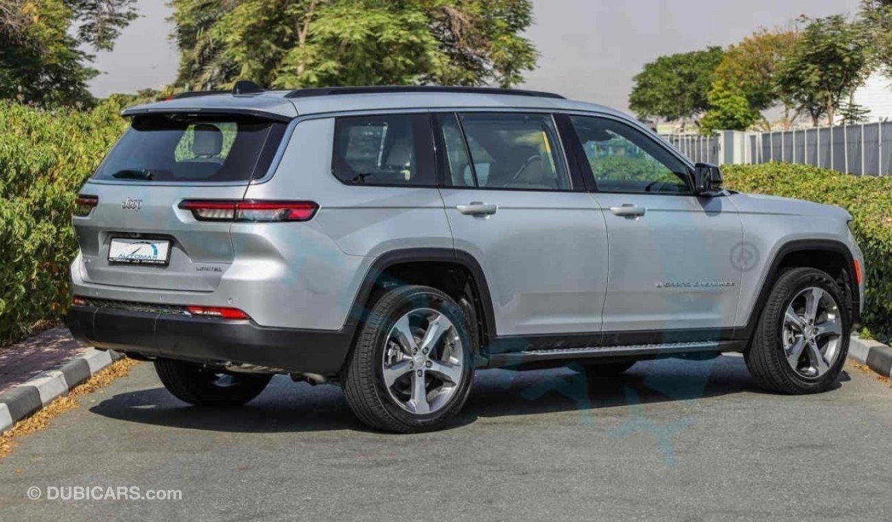 Jeep Grand Cherokee Limited L Plus Luxury V6 3.6L , 2024 GCC , 0Km , With 3 Years or 60K Km Warranty @Official Dealer