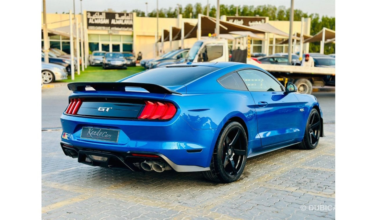 Ford Mustang GT | Monthly AED 1570/- | 0% DP | Custom Leather Seats | Adaptive Cruise Control | # 27088