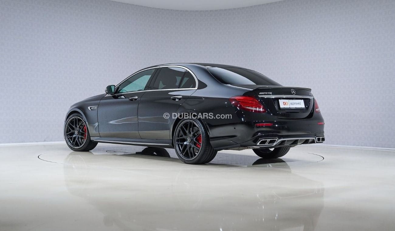 مرسيدس بنز E 63S AMG - AED 5,185 P/M - 2 Years Warranty