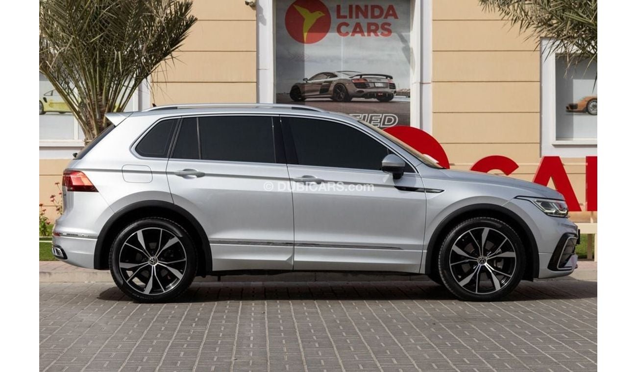 فولكس واجن تيجوان R-Line 2.0L Volkswagen Tiguan R-Line 2022 GCC under Agency Warranty with Flexible Down-Payment.